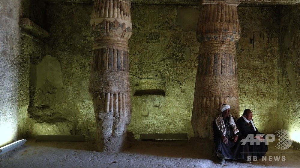 動画 古代エジプト王朝の遺跡発掘現場 墓内部を一般公開 写真1枚 国際ニュース Afpbb News