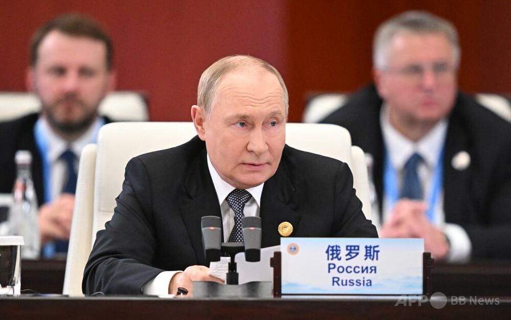 プーチン氏、SCO首脳会議でウクライナ戦争を正当化 欧米非難　写真3枚　国際ニュース：AFPBB News