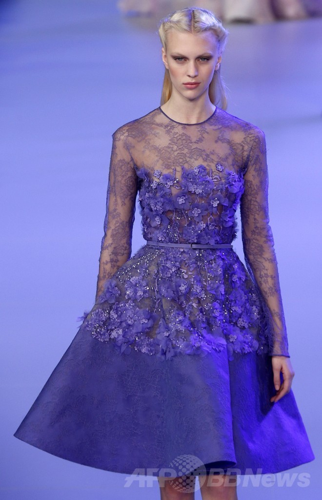 ＜14年春夏パリ・オートクチュール＞エリー・サーブ