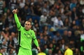 サッカー欧州チャンピオンズリーグ、グループF第1節、レアル・マドリード対スポルティング・リスボン。先制点を挙げ歓喜するスポルティング・リスボンのブルーノ・セーザル（2016年9月14日撮影）。(c)AFP/GERARD JULIEN