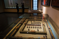 三国赤壁古戦場風景区にある赤壁大戦陳列館の展示品（2023年3月30日撮影）。(c)Xinhua News