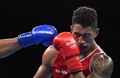 リオデジャネイロ五輪、ボクシング男子スーパーヘビー級決勝に臨むフランスのトニー・ヨカ（2016年8月21日撮影）。(c)AFP/Yuri CORTEZ
