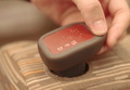 スマート復興号の点字式座席番号表示（2023年9月4日撮影）。(c)Xinhua News