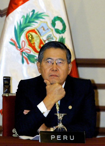 フジモリ元大統領の特別刑事法廷、10日に初公判