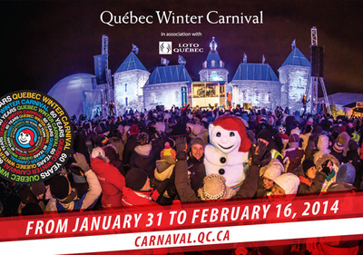 世界最大規模の冬の祭典「ケベック・ウインター・カーニバル」