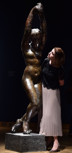 初鋳造のロダン作品、1億4200万円で落札 調査中に型を発見