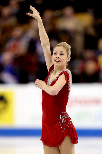 ゴールドが女子SPで首位、フィギュア全米選手権