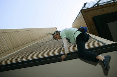 「フランスのスパイダーマン」、ベルリンに現る - ドイツ