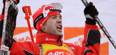 ビョルンダーレン 第6戦男子15キロメートル・マススタートを制す