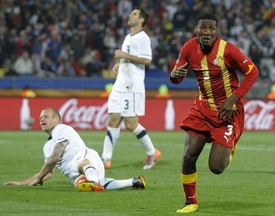 ガーナ初の準々決勝進出、延長戦で米国に勝利 W杯