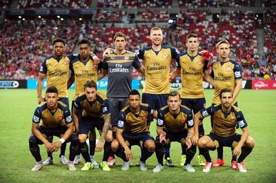 アーセナル、シンガポール選抜下し決勝進出 バークレイズ・アジアトロフィー