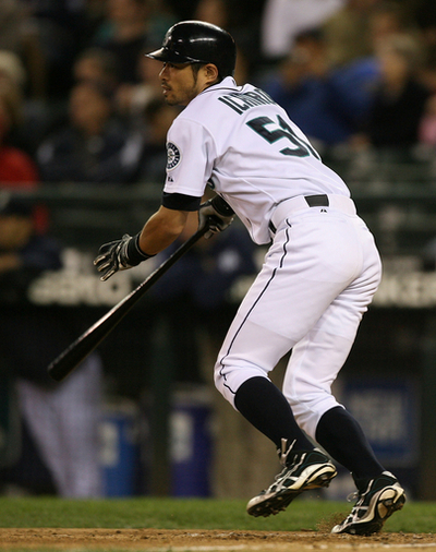 イチロー 松坂から適時二塁打
