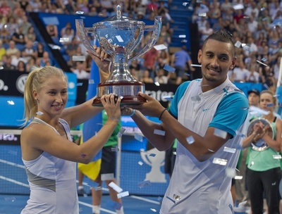 キリオスとガブリロワ、豪にホップマン杯のタイトルもたらす