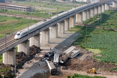 中国の高速鉄道事故、54人を処分対象に