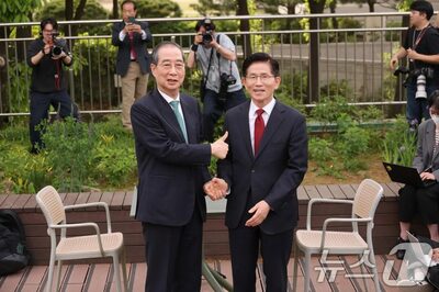 金文洙vs韓悳洙、一本化交渉またも平行線…韓国大統領選・保守系2人の会談、物別れ