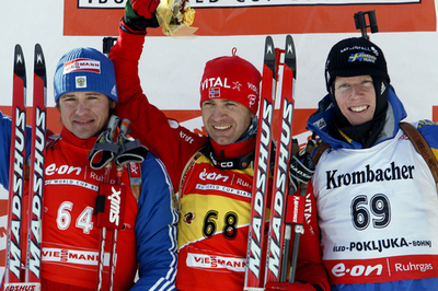 ビョルンダーレン 第3戦男子10キロメートル・スプリントを制す