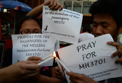 マレーシア機の針路めぐり「新情報」、米海軍がインド洋で捜索へ