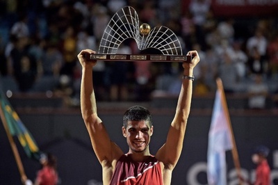 18歳アルカラスがリオOP制す ATP500で史上最年少優勝