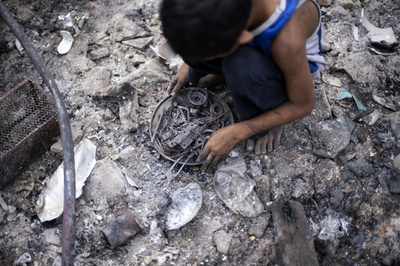 「貧困な地域を襲った災害」