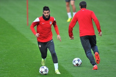 チェルシーとの第2戦控えるアトレティコが最終調整、欧州CL