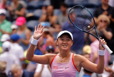 王曦雨が全米OP3回戦進出 格上サッカリに番狂わせ