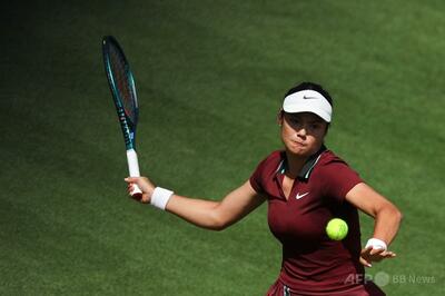 ラドゥカヌが2回戦敗退 ウィンブルドンに向け暗雲 イーストボーンOP