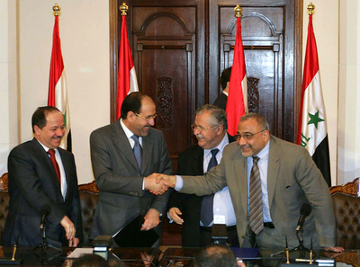 イラク政府、新たな政治的同盟もスンニ派は参加せず