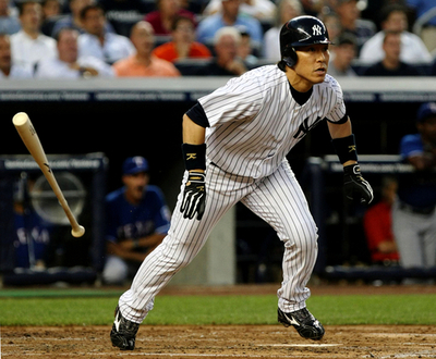 松井秀 レンジャーズ戦で2安打3打点