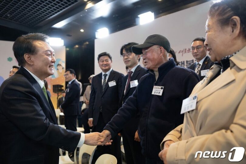 韓国のユン・ソンニョル（尹錫悦）大統領＝大統領室提供(c)news1