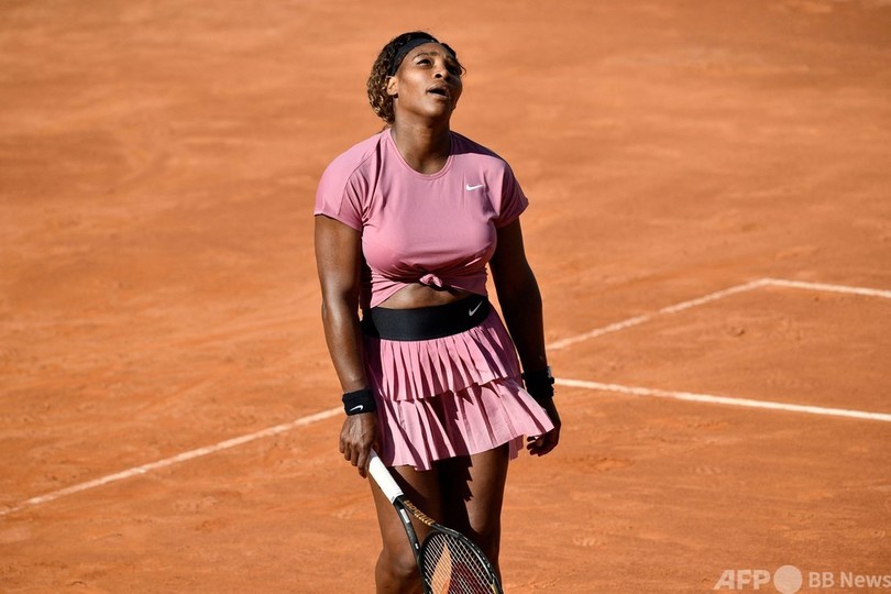 セレーナ初戦敗退、キャリア1000試合目は黒星 イタリア国際