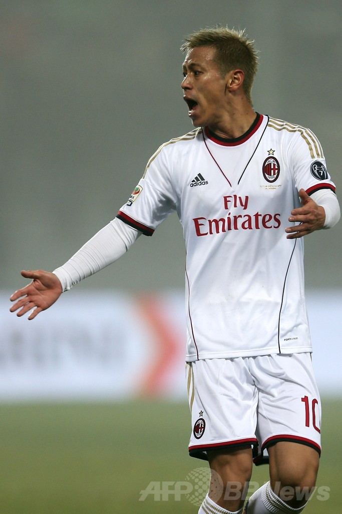 本田がミランデビュー！後半から途中出場