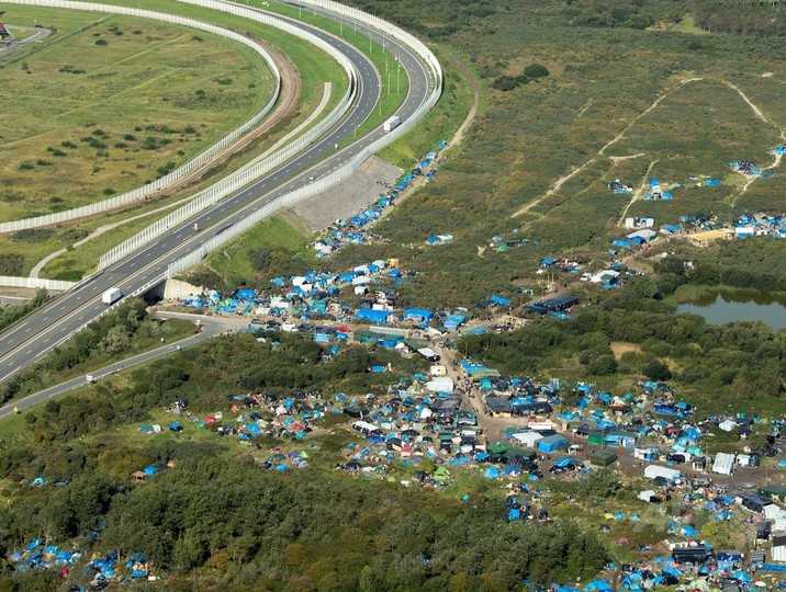 拡大する移民キャンプ ニュージャングル 仏カレー 写真枚 国際ニュース Afpbb News