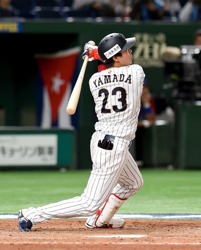 山田哲人が2本塁打の活躍！！侍ジャパンが決勝ラウンドに前進