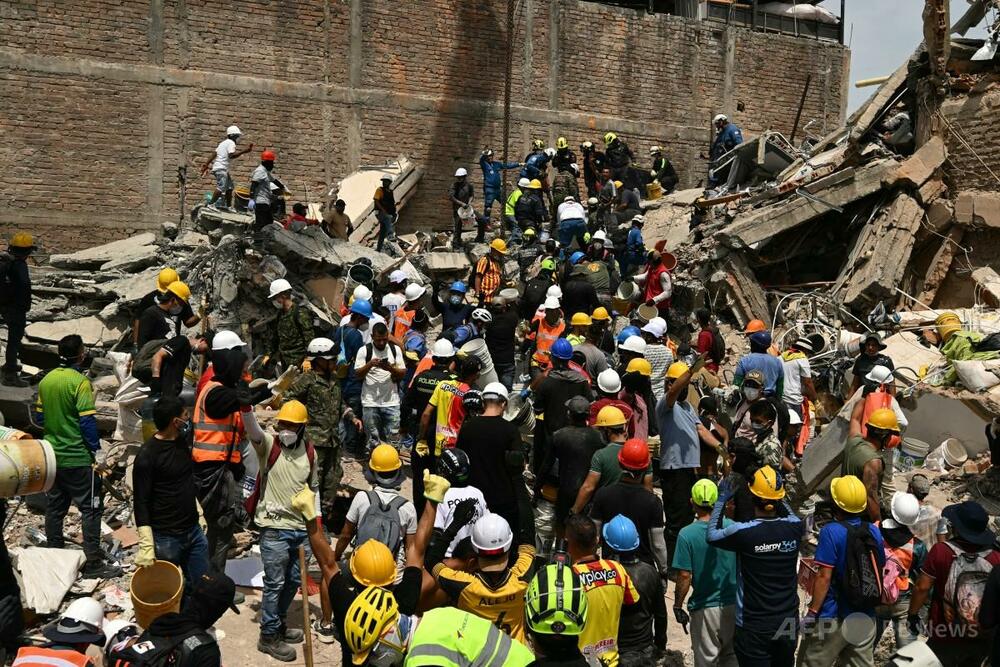 メキシコ大統領、コロンビアが地震救助隊の入国拒否と非難