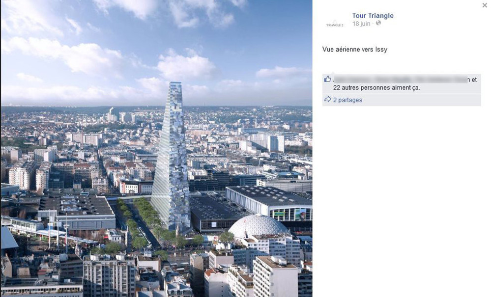 仏パリにガラス張りの三角形高層ビル 市が建設計画承認 写真1枚 国際ニュース Afpbb News