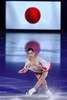 平昌冬季五輪、フィギュアスケートのエキシビションに臨む宮原知子（2018年2月25日撮影）。(c)AFP/Mladen ANTONOV