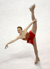 フィギュアスケート全米選手権（%%AT&amp;T U.S. Figure Skating Championships 2010%%）女子シングル・フリースケーティング（FS）。合計200.11点で優勝したレイチェル・フラット（%%Rachael Flatt%%）。（2010年1月23日撮影）(c)AFP/Getty Images/Jonathan Ferrey