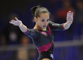 ベルギーのブリュッセル（Brussels）で開催された第29回女子体操欧州選手権大会（29th Women&apos;s Artistics Gymnastics European Championships）で撮影された選手たちの華麗な演技を写真でまとめた。

床運動で演技を披露するルーマニアのラリサ・アンドレア・ヨルダケ（Larisa Andreea Iordache、2012年5月10日撮影）。(c)AFP/JOHN THYS
