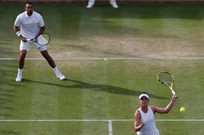 キリオスは「いい人」、ウィンブルドン混合複の相棒が擁護