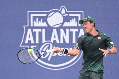 錦織圭、ツアー復帰戦は8強敗退 世界9位フリッツにストレート負け