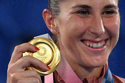 ベンチッチが第1子妊娠 女子テニス、東京五輪金メダリスト