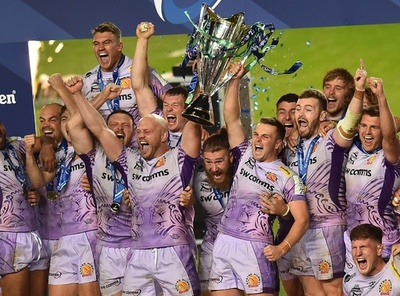 エクセターが初の欧州王者に、ラシンとの激戦制す