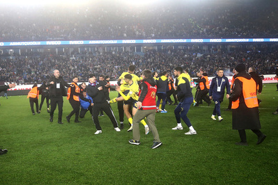 トラブゾンスポルに6試合無観客処分 サポが相手選手に暴力行為