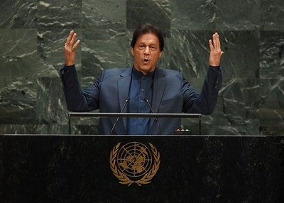 パキスタン首相、核戦争を警告 インドとのカシミール問題で