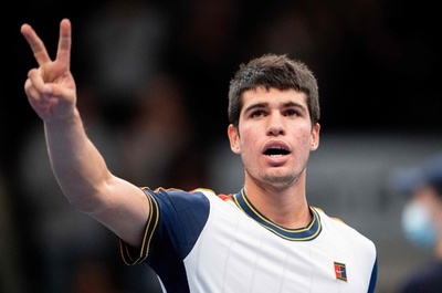 アルカラス4強入り、シナーは最終戦へ前進 エルステ・バンクOP