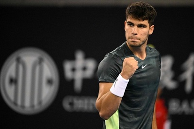 アルカラスが中国OP4強、メドベとズベレフは準決勝で激突