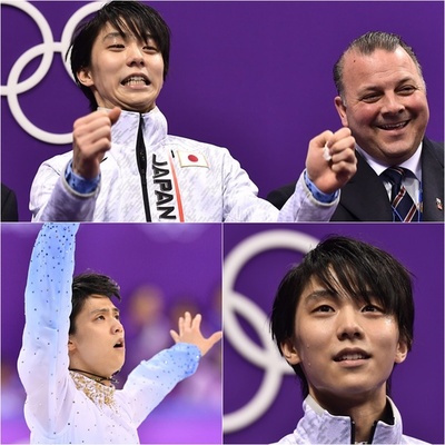 羽生が完璧な演技でSP首位発進、五輪連覇に大きく前進 平昌五輪