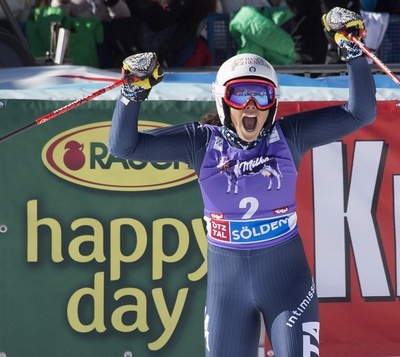 アルペンスキーW杯の新シーズンが開幕、ブリグノンが初優勝