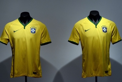 サッカーブラジル代表の新ユニホームが公開