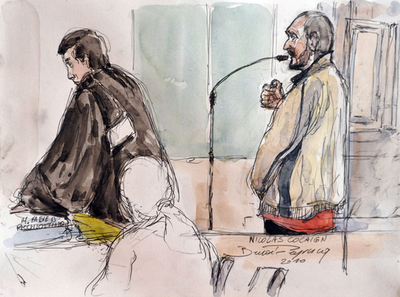 「助けてほしかった」、同房者の肺食べた受刑者の公判始まる フランス